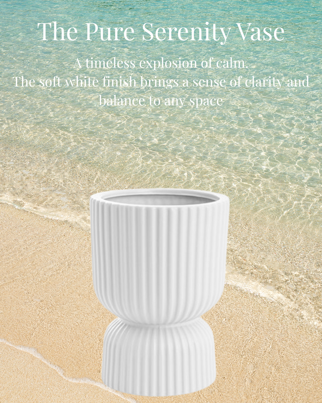 The Pure Serenity Vase