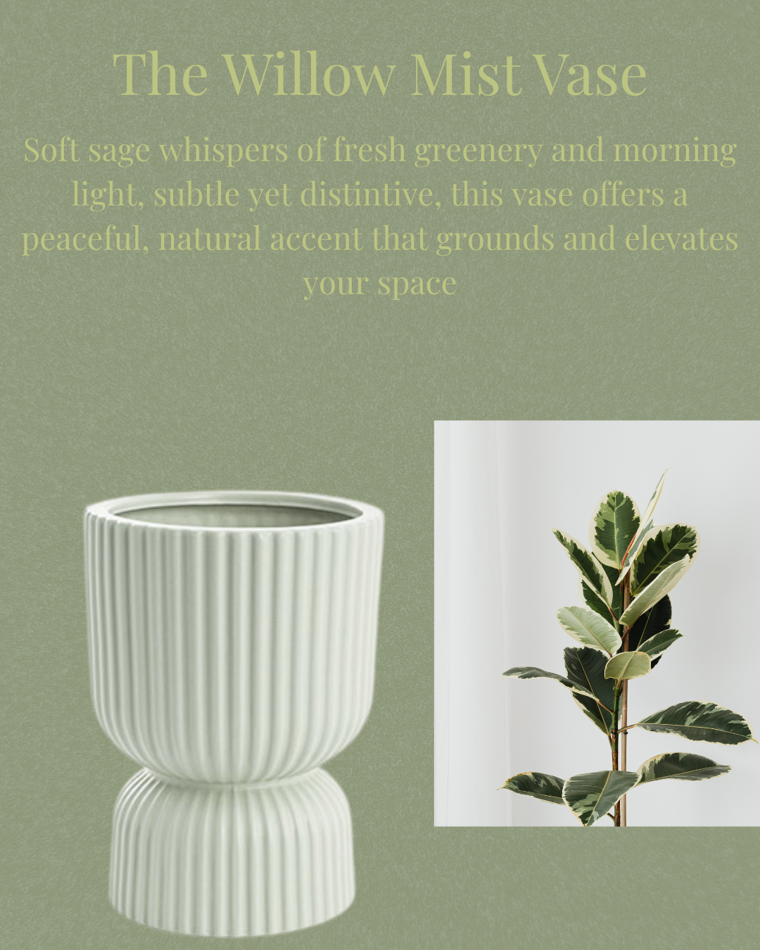 The Willow Mist Vase