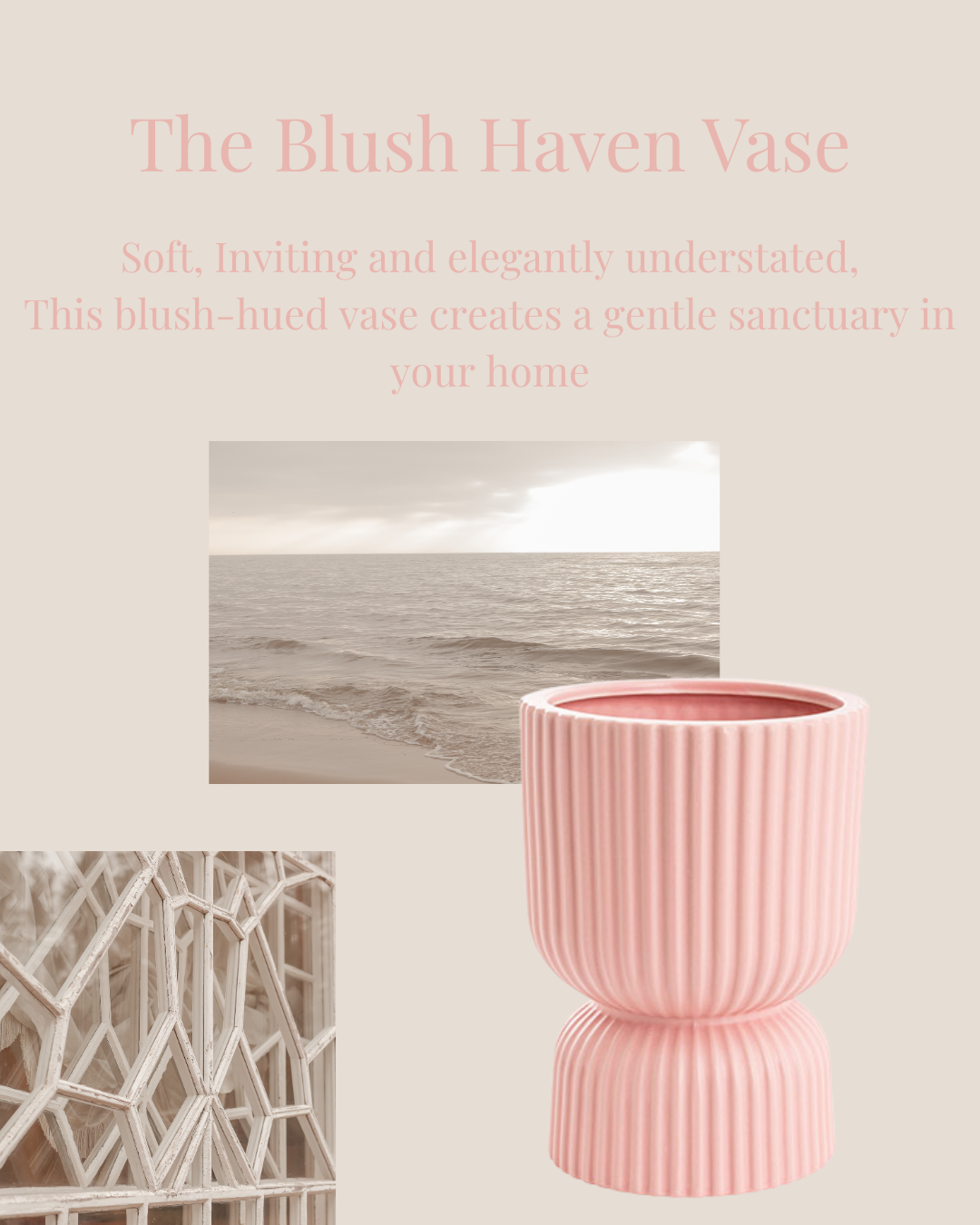 The Blush Haven Vase